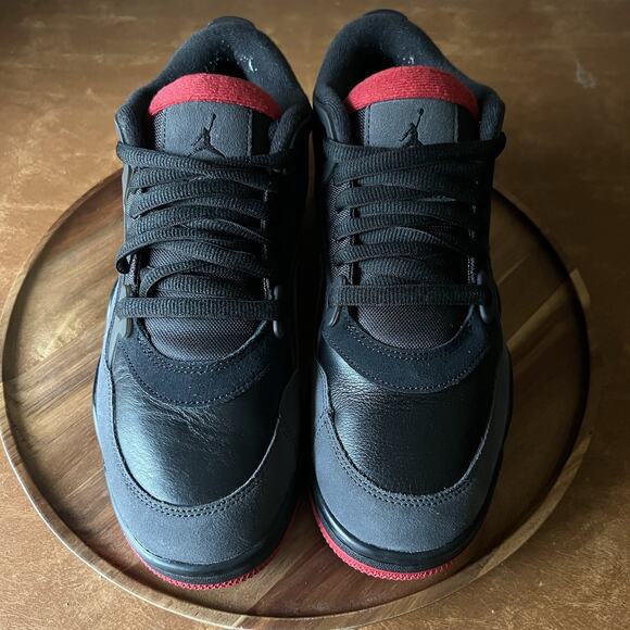 Nike Air Jordan 4 RM Bred Red Black Men's 11 Shoes Sneakers - Picture 10 of 16